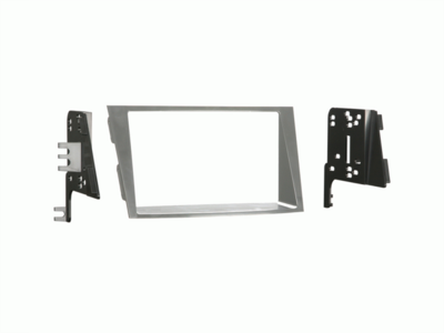 2-DIN Radioblende Subaru Legacy(BM/BR)/Outback(BM/BR) silber