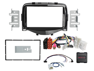 2-DIN Kit Citroën C1/Peugeot 108/Toyota Aygo LFB/Antenne