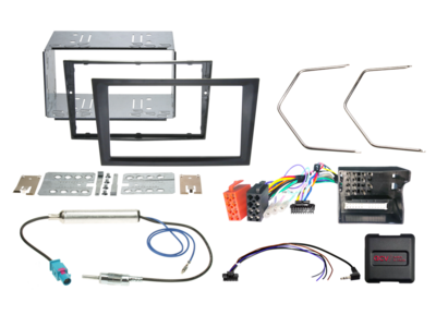 2-DIN Kit Opel Fahrzeuge schwarz LFB CAN Bus/Antenne