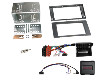 2-DIN Kit Ford Fahrzeuge schwarz LFB/CAN-Bus/Antenne DIN
