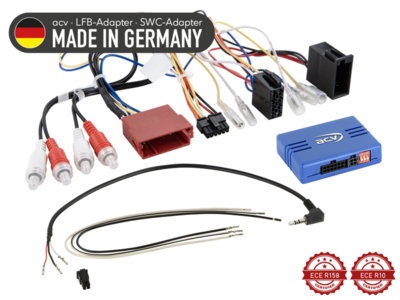 LFB Audi A2/A3/A4/A6/TT ISO/Mini ISO Amp >Cinch 