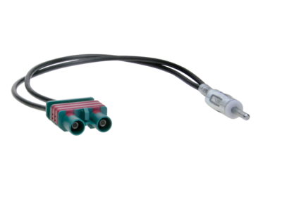 Antennenadapter Fakra(doppel)>DIN(m) Volvo 
