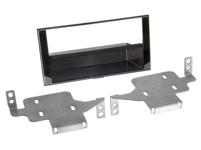 2-DIN RB mit Fach Nissan Juke 2014 > Klavierlack / schwarz