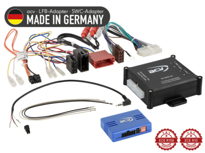 LFB Audi A2/A3/A4/A6/TT ISO/Mini ISO 4 Kanal Amp >Pro 