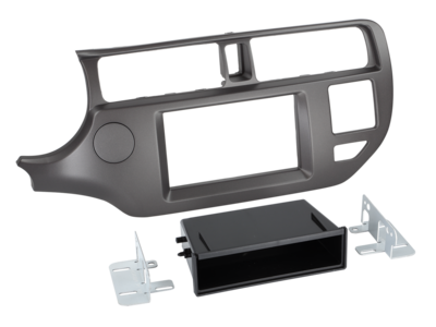 2-DIN RB mit Fach Kia Rio 9/2011 > anthrazit