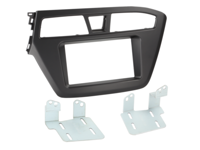2-DIN Radioblende Hyundai I20 12/2014-09/2020 schwarz