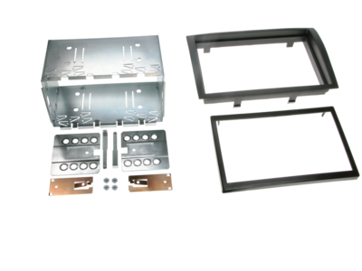 2-DIN Radioblende Citroen/Fiat/Opel/Peugeot schwarz