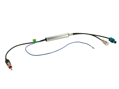 Antennenadapter ISO(f)/Fakra(m)>DIN(m) 12V Phantom ROKA 