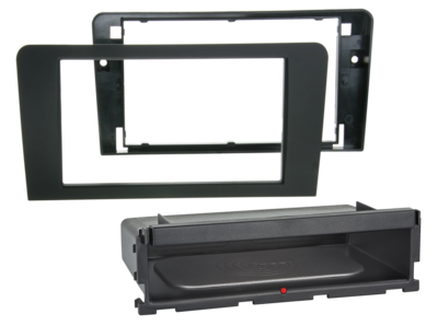 2-DIN Radioblende INBAY® Audi A3(8P) 2003-2013 schwarz