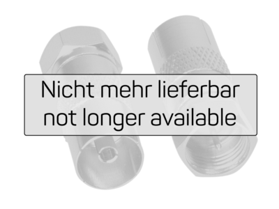 Antennenadapter UHF(f)>F-Stecker(m) nicht mehr lieferbar