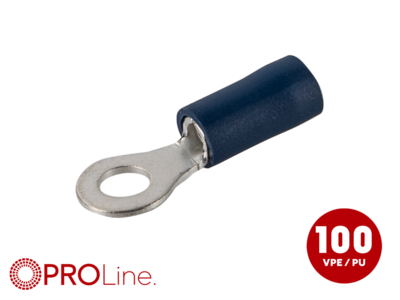 Ringkabelschuh 1,5mm²-2,5mm²/4,3mm blau ST 100 Stück