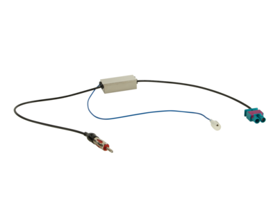 Antennenadapter Fakra(m)(doppelt)>DIN(m) 8,5V LEONI 