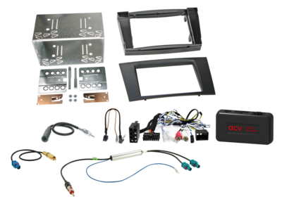 2-DIN Kit Mercedes CLS(C219)/E-Klasse(W211) LFB/Antenne/Amp