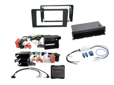 2-DIN Kit mit Fach Audi A3(8P) 2003-2013 LFB/Antenne/Amp