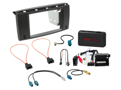 2-DIN Kit Mercedes R-Klasse 092005-05/2010 LFB/Antenne/Amp