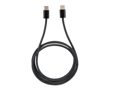 USB-C Ladekabel 65W geflochtenes Nylon 100cm 