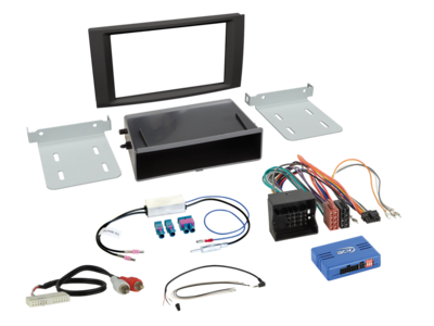 2-DIN Kit mit Fach VW T5 2003-2015/Touareg 2003-2010 LFB