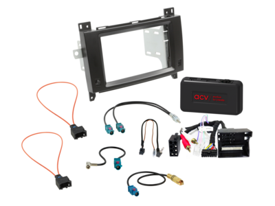 2-DIN Kit Mercedes Vito/Viano 2006-2014 42x LFB/Antenne/Amp