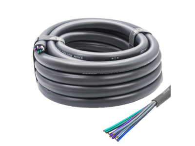 Recoil 18-AWG OFC Lautsprecherkabel 9-Adrig,  6m