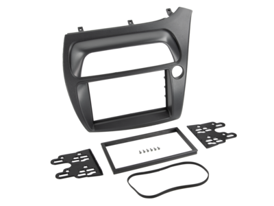 2-DIN Radioblende Honda Civic 09/2005-12/2011 schwarz RHD