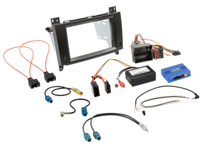 2-DIN Kit Mercedes Vito/Viano 2006-2010 42a LFB/Antenne/Amp