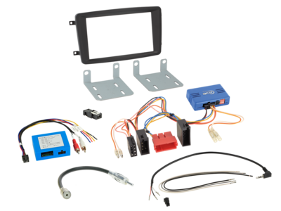 2-DIN Kit C-Klasse/CLK-Klasse LFB/Antenne/Amp D2B