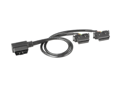 OBD Anschluss T-Kabel Buchse 90°>2x Stecker OEM 30cm lose