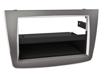 2-DIN RB mit Fach Alfa Romeo Mito silber 