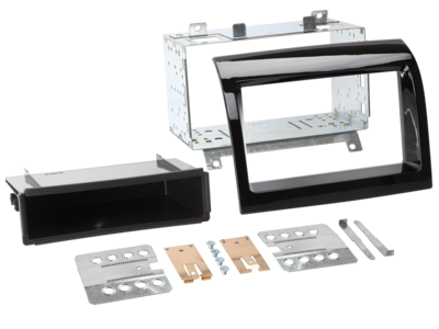 2-DIN Radioblende mit Fach Citroen/Fiat/Peugeot 2011-2014