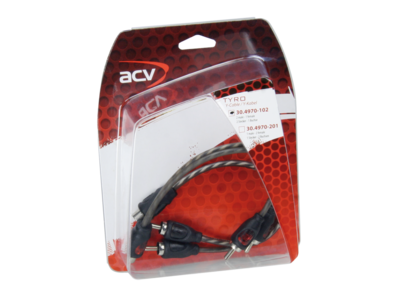 Cinch Kabel acv TYRO Economy Line Y-Kabel (f)>(m)/(m) 30cm