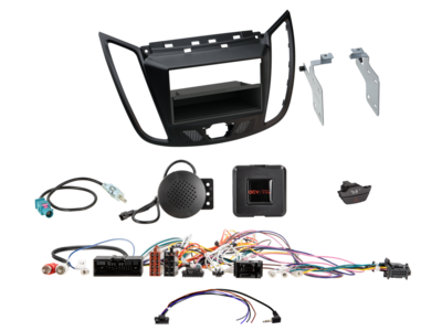 2-DIN Kit mit Fach Ford C-MAX DXA)/Kuga(DM2) LFB/Antenne