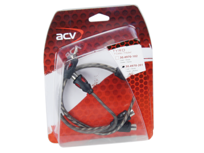 Cinch Kabel acv TYRO Economy Line Y-Kabel (m)>(f)/(f) 30cm