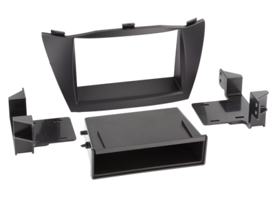 2-DIN RB mit Fach Hyundai IX35 2010 > schwarz
