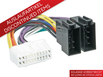 Umrüstadapter Chrysler/Dodge/Jeep/Mitsubishi  ISO>22Pin 