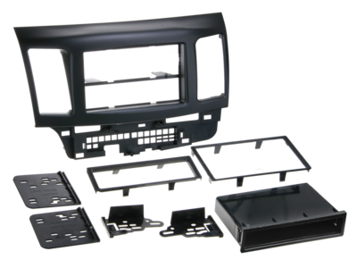 2-DIN Radioblende mit Fach Mitsubishi Lancer 2007-2018