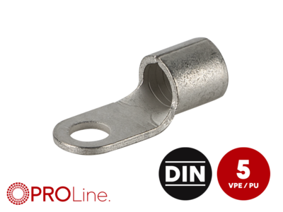 Ringkabelschuh 25mm²/6,5 M6 unisoliert 5 Stück