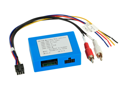 Aktivsystemadapter Mercedes diverse Fahrzeuge D2B>Cinch