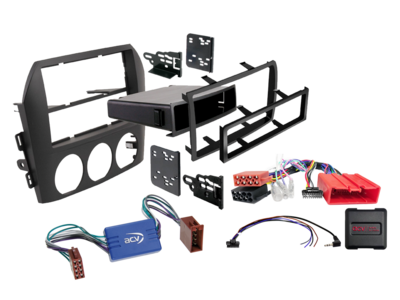 2-DIN Kit mit Fach Mazda Miata/MX-5 2005-2009 LFB/Amp