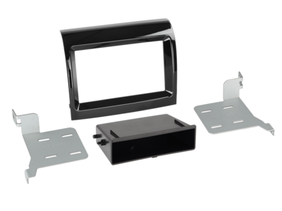 2-DIN Radioblende mit Fach Citroen/Fiat/Opel/Peugeot