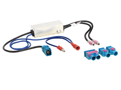 Antennenadapter Fakra(m)(Set)>Fakra(f) 12V Phantom 