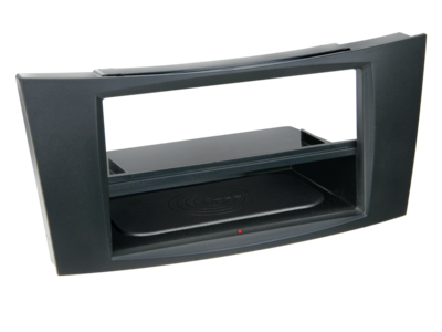 2-DIN Radioblende INBAY® Mercedes CLS/E-Klasse Rubber Touch
