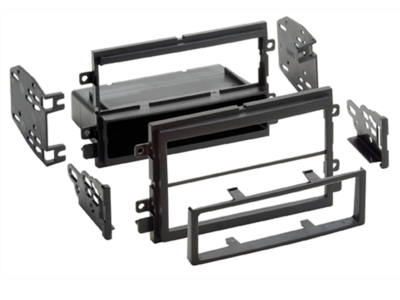 2-DIN Radioblende mit Fach Ford/Lincoln/Mercury schwarz