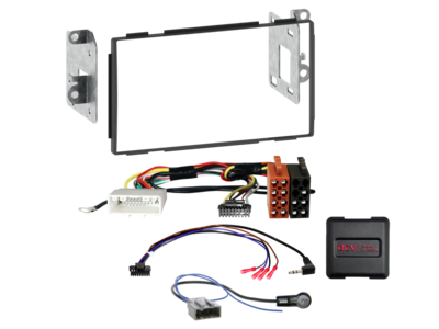 2-DIN Kit Nissan Qashqai(J10) 02/2007-10/2014 LFB/Antenne