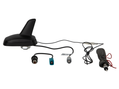 Dachantenne AM/FM Shark HC97(m)>Fakra/DIN 12V Phantom 