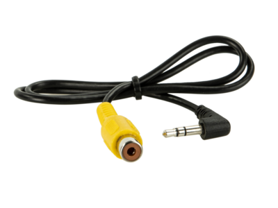 Rückfahrkamera Adapter Cinch(f)>Klinke(m) 3,5mm