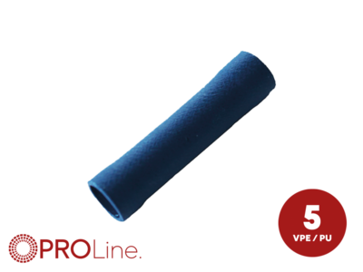 Stoßverbinder 1,5mm²-2,5mm² blau EE 5 Stück
