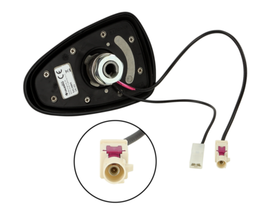 Dachantenne AM/FM Shark II 12V extern/Phantom