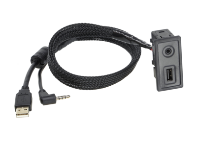 USB/AUX Einsätze Mercedes Vito/VW Golf VII/T6 Multivan 