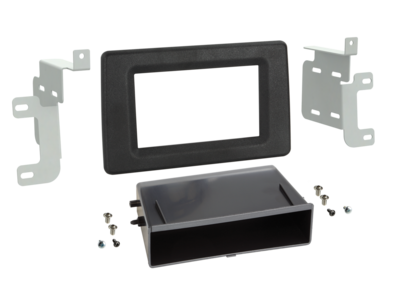 2-DIN Radioblende mit Fach Opel Movano/Renault Master