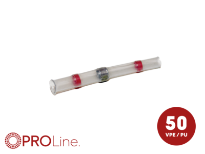 Lötverbinder 0,8mm²-2,0mm²/42mm rot 50 Stück